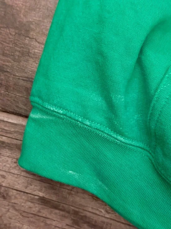 Gildan Teal-Green Pullover Hoodie with White & Dark Green Philadelphia Eagles - Picture 4 of 5